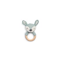 Anneau de dentition Biche Vert Cendré