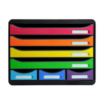 Module de classement Storebox 7 tiroirs Iderama - Arlequin - Exacompta