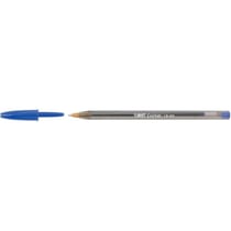 Lot de 50 Stylos à bille Cristal Pointe large 1,6 mm Bleu