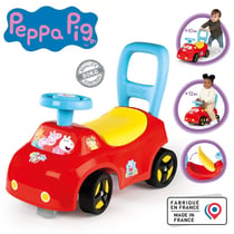 Porteur auto enfant 2 en 1 Peppa Pig - SMOBY