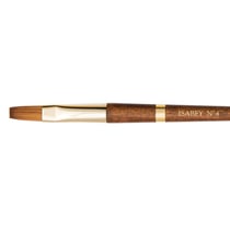 Pinceau - Plat - Aquarelle - Isabey - Isaqua - 6242i - N°4 - Fibres synthétiques