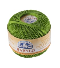 Fil à crocheter Babylo Gross. 10 - Col. 906 - Vert Pomme