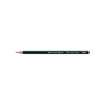 Crayon graphite Faber-Castell - Lot de 12 - Hexagonal - Dureté de mine F