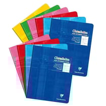 10 cahiers d'écriture - 17x22(cm) - DL 3 mm - 64 pages - sans spirale - Clairefontaine