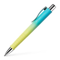Stylo à bille - Sunrise - Encre bleue - Pointe moyenne - Grip - Rétractable - Faber-castell - Poly Ball