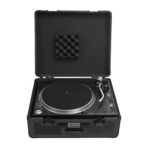 U 93016 BL Ultimate Pick Foam Flight Case Multi Format Turntable Black UDG
