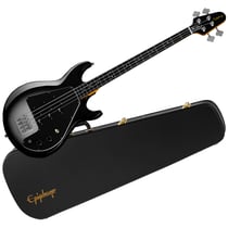 Mike Dirnt Grabber G-3 Bass Silverburst + Étui Epiphone