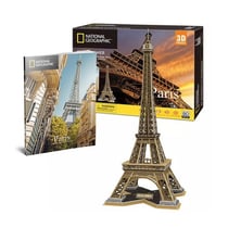 Maquette 3D National Geographic – Tour Eiffel - Jaune - MGM