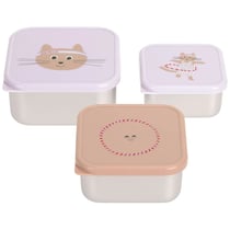 Lot de 3 boîtes à goûter Lässig