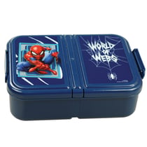 Boîte gouter Spiderman World 17 CM - 3 compartiments