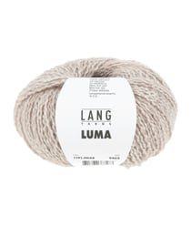 Pelote Luma — Soie, Alpaga & Laine Vierge — Lang Yarns 0048 Rose