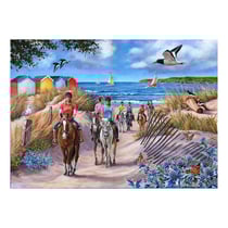 Puzzle 500 pièces - Pièces XXL - Les Chevaux de Mer - HOP - House of Puzzles