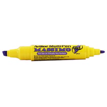 Marqueur - Permanent - Indélébile - Deux pointes - Violet - Massimo Artline