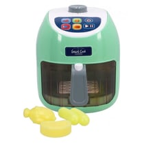 Friteuse air fryer son et lumière little chef - friteuse a air - jouet imitation cuisine