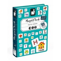Jeu éducatif - Apprendre l'anglais - Dès 3 ans - Magneti'Book Alphabet - 142 pièces - Janod