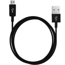 Cable Usb Vers Micro Usb ( Charge et Transfert ) - 3 Mètres - Noir