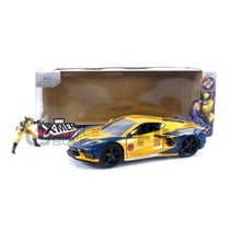 CHEVROLET Corvette Stingray avec figurine WOLVERINE 2020 MARVEL X-MEN
