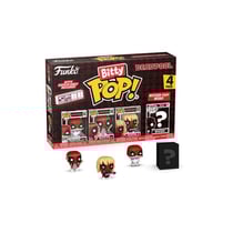 Deadpool - Pack 4 figurines Bitty POP! Sleepover 2,5 cm