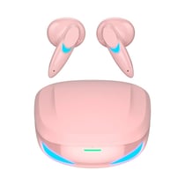 Ecouteurs Bluetooth 5.2 Stéréo Tactile Pour Jeux Avec Longue Autonomie Rose YONIS