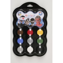 Grim'Tout - Palette Maquillage enfant 9 couleurs Héros