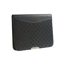 Conférencier A4 Zippé Avec Calculatrice - Collection Damiers - Noir - Cristo