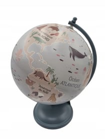 Globe terrestre éducatif animaux 20 cm - Atmosphera