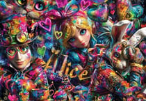 Puzzle 1000 pièces - Alice au Pays des Graffitis - Bluebird Puzzle