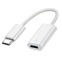 Adaptateur Lightning vers USB C Charge Transfert Audio Original Apple Blanc