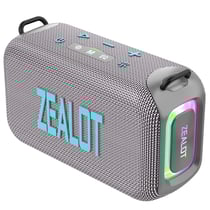 Enceinte Waterproof Puissante Portable Bluetooth Pour Aventure En Plein Air Gris YONIS