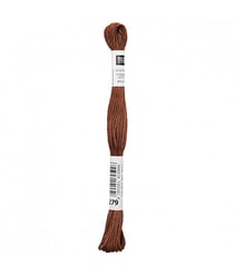 Fil à broder mouliné Uni - Rico Design 279 Marron