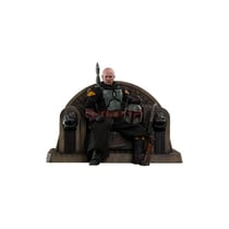 Star Wars : The Mandalorian - Figurine 1/6 Boba Fett Repaint Armor and Throne Special Edition 30 cm - Hot Toys