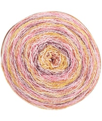 Pelote de coton Creative Cotton Stripes dk 250GR - Rico Design Multicolore (007 - CANDY)
