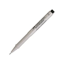 Feutre fin Ecco pigment - 0.6mm - noir - Faber-Castell