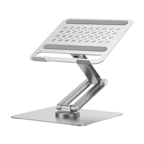 wiwu Support Bureau pour PC Portable 17'', MacBook et iPad Réglable Pliable Argent