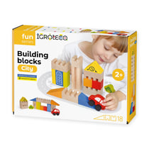 Blocs de construction City 18 pièces IGROTECO