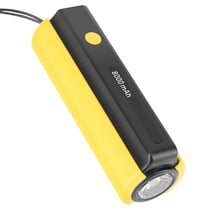 LinQ Batterie Externe 8000 mAh Lampe Torche Câble 3 en 1 Jaune