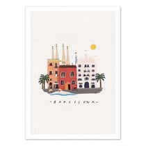 Affiche 50x70 cm - Barcelona - Maja Tomljanic