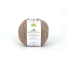 DMC - Fil Coton Recyclé Eco Vita 3mm 100g Tricot et Crochet Col. 111 beige