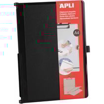 Porte bloc - Pliable - Noir - Plastique - A4 - Apli