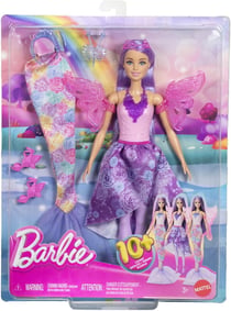 Poupée fantaisie 3 en 1 Barbie - Mattel