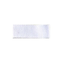 Bobine 25m galon aspect gros grain Blanc 15mm