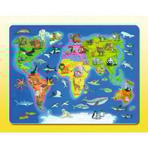 Puzzle cadre les animaux du monde 30 pieces - ravensburger - 06641