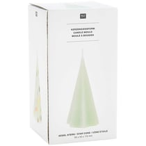Moule à bougie cône étoilé 11,5 cm