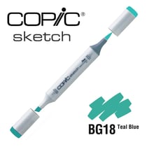 Copic - Marqueur à l'alcool Copic Sketch BG18 Teal Blue