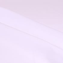 Tissu Mousseline uni Blanc