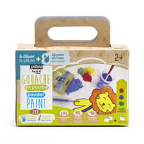 Set de 10 sachets de gouache en poudre - 10 x 180 g