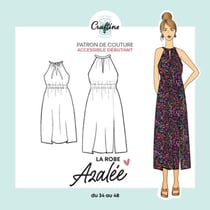 Patron Craftine Robe Azalée - Format Papier