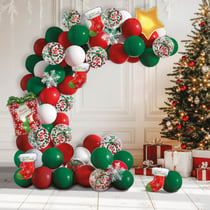Kit Décorations Noël - 76 ballons et accessoires