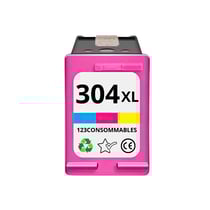 304XL - Cartouche HP 304 XL Noir compatible HP Envy 5030 DeskJet 2620 3720 - 123CONSOMMABLES