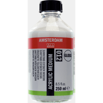 Médium - Peinture acrylique - Brillant - Amsterdam - Flacon 250ml
